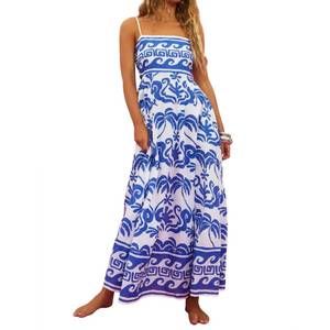 reversible maxi dress REVERSIBLE MAXI DRESS
